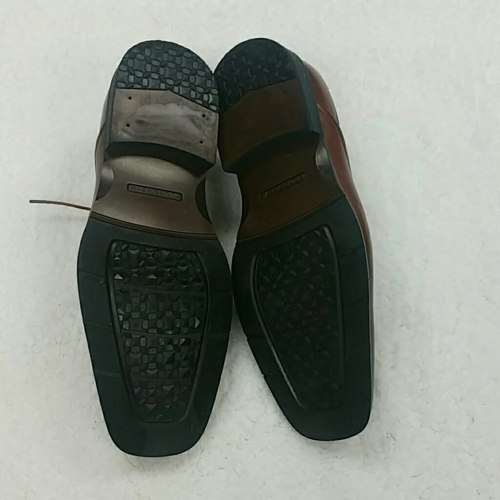 Florsheim Oxford Brown Leather Dress Shoes size 10 3E